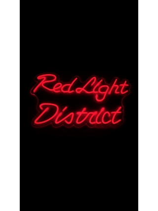 Red Light District - LED Neon Sign