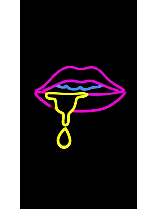 Lips - LED Neon Sign