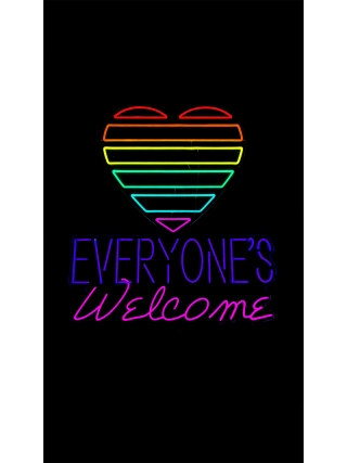 Everyone Is Welcome - LED Neon Sign