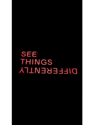 Different Things See - LED Neon Sign