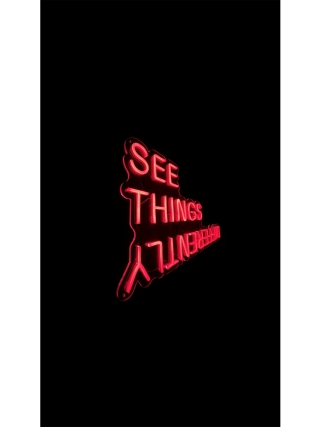 Different Things See - LED Neon Sign