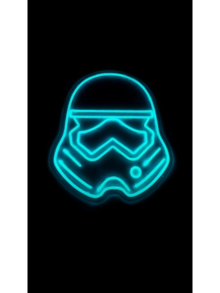 Storm Trooper Star Wars - LED Neon Sign