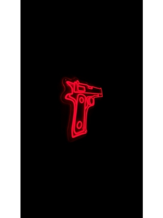 Gun - LED Neon Sign