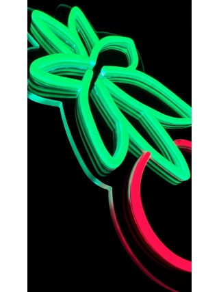 Cannabis Open - Led Neon Sign 