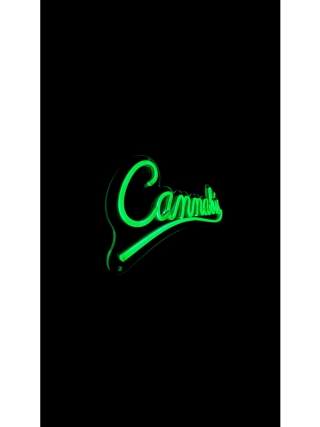 Cannabis - LED Neon Sign