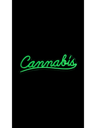 Cannabis - LED Neon Sign