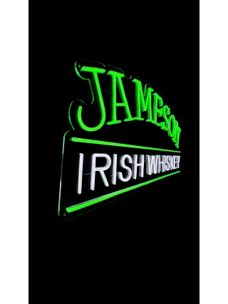 Jameson Irish Whiskey - LED Neon Sign