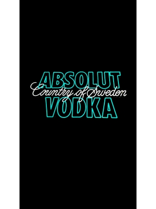 Absolut Vodka - LED Neon Sign