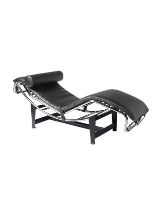 Napels Chaise Longue Bank - Zwart