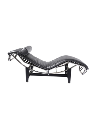 Napels Chaise Longue Bank - Zwart