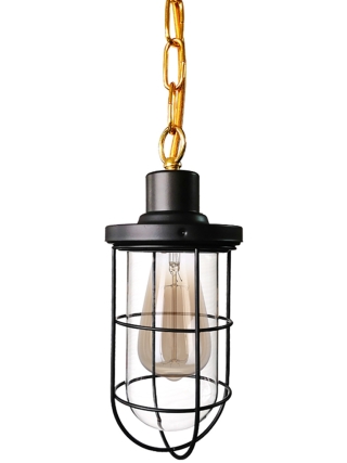 Meridian Hanglamp - Zwart, Goud