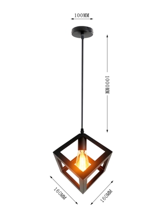 Comet Hanglamp - Zwart