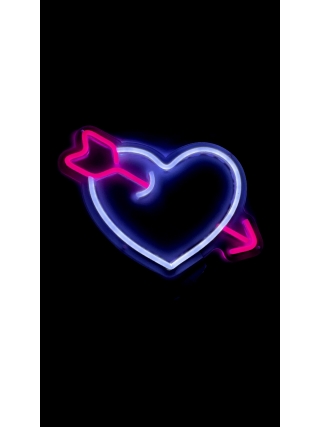 Pierced Heart - LED Neon Sign