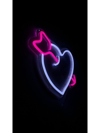 Pierced Heart - LED Neon Sign