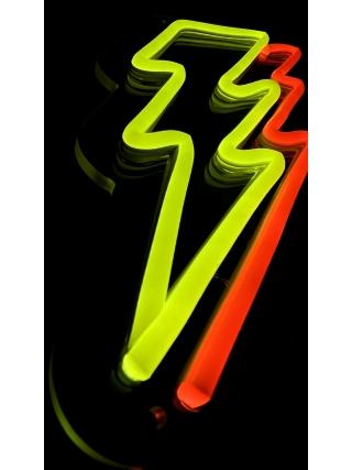 Double Lightning - LED Neon Sign