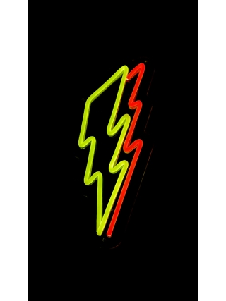 Double Lightning - LED Neon Sign