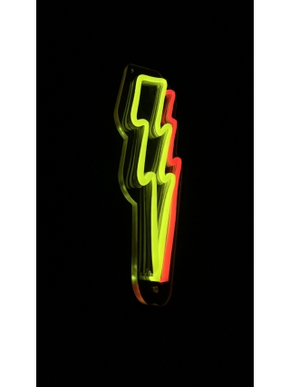 Double Lightning - LED Neon Sign