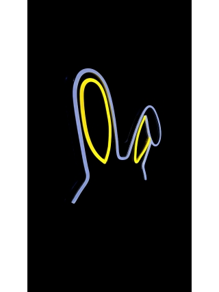 Bunny Ears - LED Neon Sign