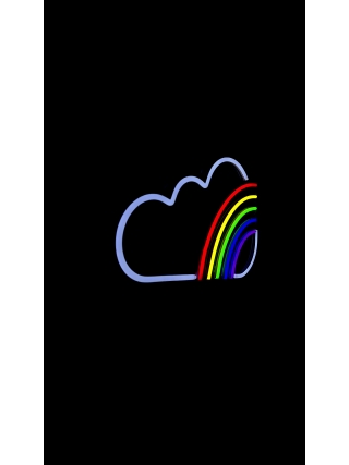 Rainbow Cloud  - LED Neon Sign