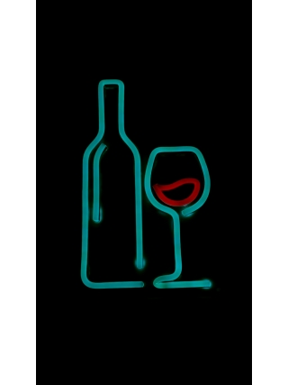 Wine - LED Neon Sign