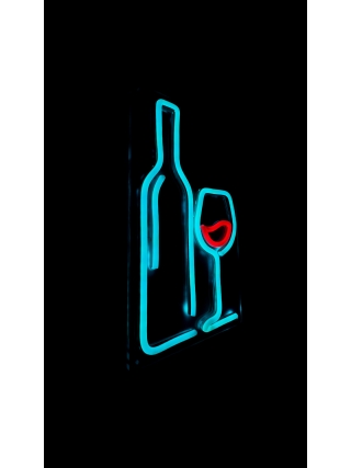 Wine - LED Neon Sign