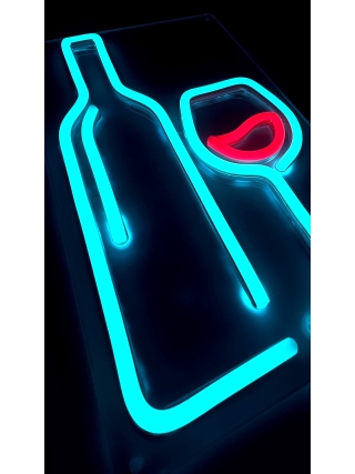 Wine - LED Neon Sign