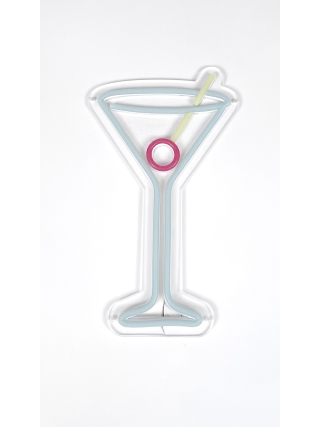 Cocktail Glass  - LED Neon Sign