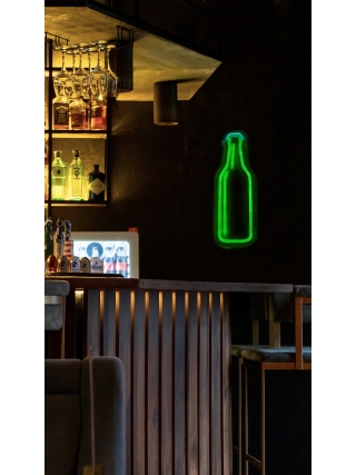 Green Bottle - LED Neon Sign