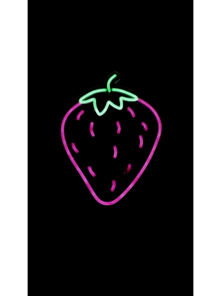 Strawberry - LED Neon Sign