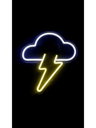 Thunder Cloud - LED Neon Sign