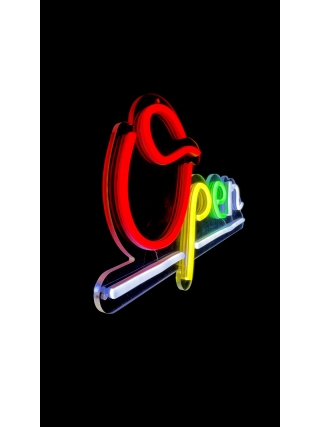 Open - LED Neon Sign