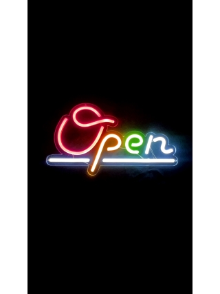 Open - LED Neon Sign