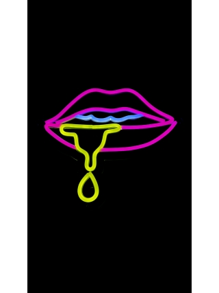 Lips - LED Neon Sign