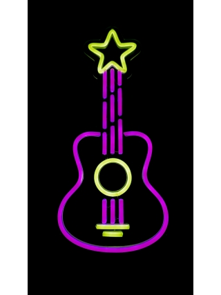 Guitar - LED Neon Sign