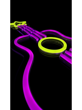 Guitar - LED Neon Sign