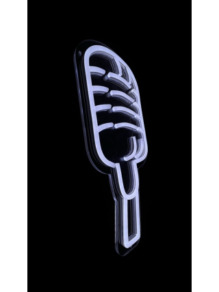 Microphone - LED Neon Sign