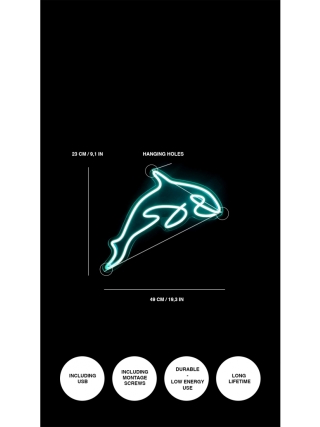 Dolphin - LED Neon Sign