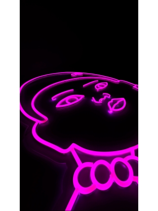 Squid Game Face - LED Neon Sign