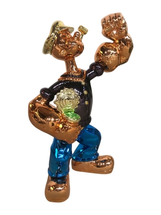 Fyberglass Sculpture - Sailor Cartoon Character - Multicolor