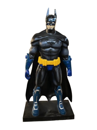 Fyberglass Sculpture - Bat Hero - Multicolor