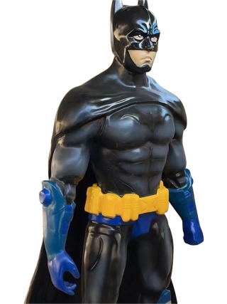 Fyberglass Sculpture - Bat Hero - Multicolor