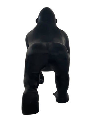 Fyberglass Sculpture - Gorilla - Black