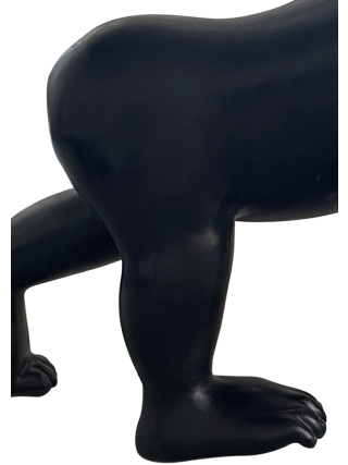 Fyberglass Sculpture - Gorilla - Black