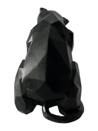 Fyberglass Sculpture - Cats - Black