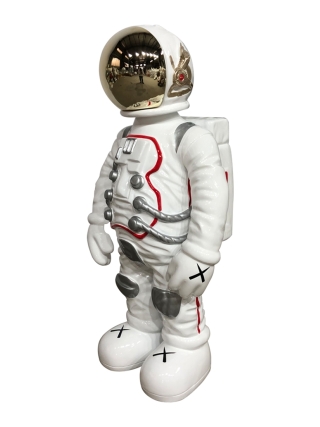 Fyberglass Sculpture - Astronaut - Multicolor