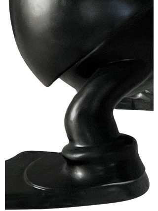 Fyberglass Sculpture - Money Duck - Black