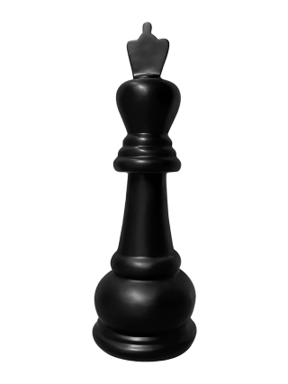 Fyberglass Sculpture - Chessboard - Black, White