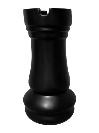 Fyberglass Sculpture - Chessboard - Black, White