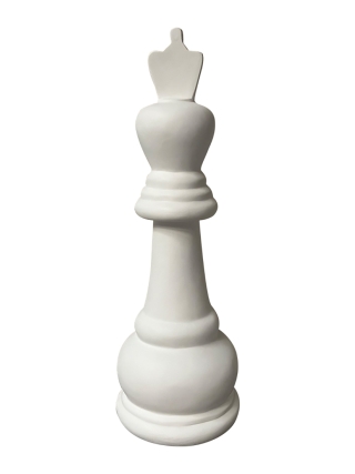 Fyberglass Sculpture - Chessboard - Black, White