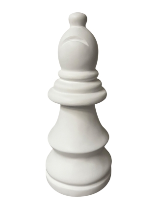 Fyberglass Sculpture - Chessboard - Black, White